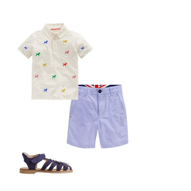 4th bundle featuring 2 items which compliment Classic Chino Shorts-Blue Oxford