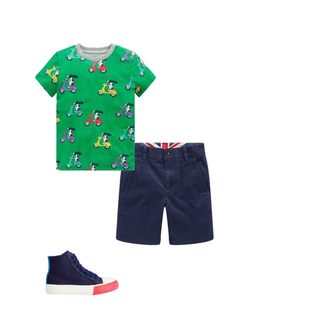 2nd bundle featuring 2 items which compliment Classic Chino Shorts-College Navy