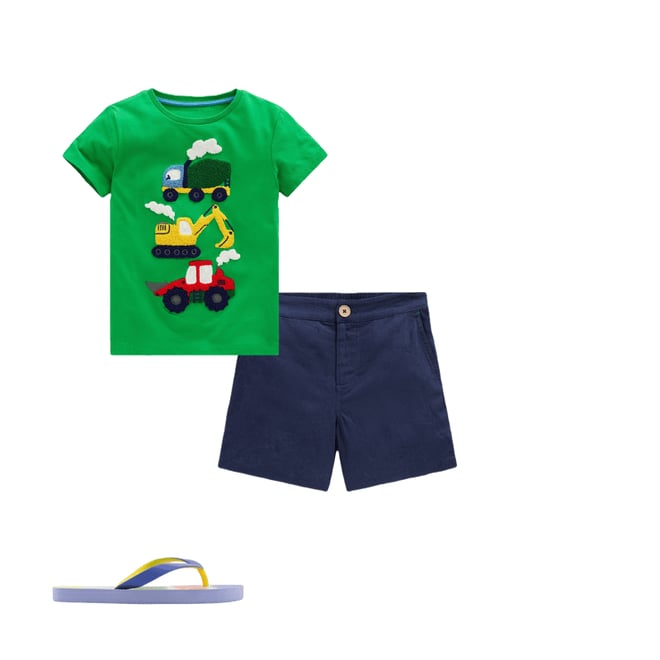2nd bundle featuring 2 items which compliment Short Sleeve Bouclé T-shirt