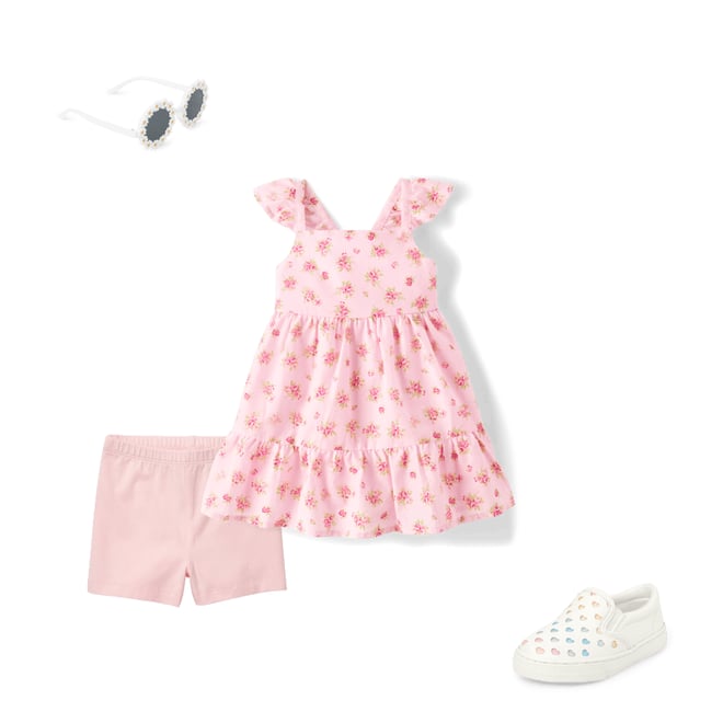 2nd bundle featuring 3 items which compliment Toddler Girls Cartwheel Shorts