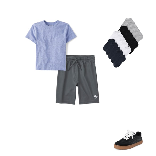 10th bundle featuring 3 items which compliment Boys Basketball Shorts