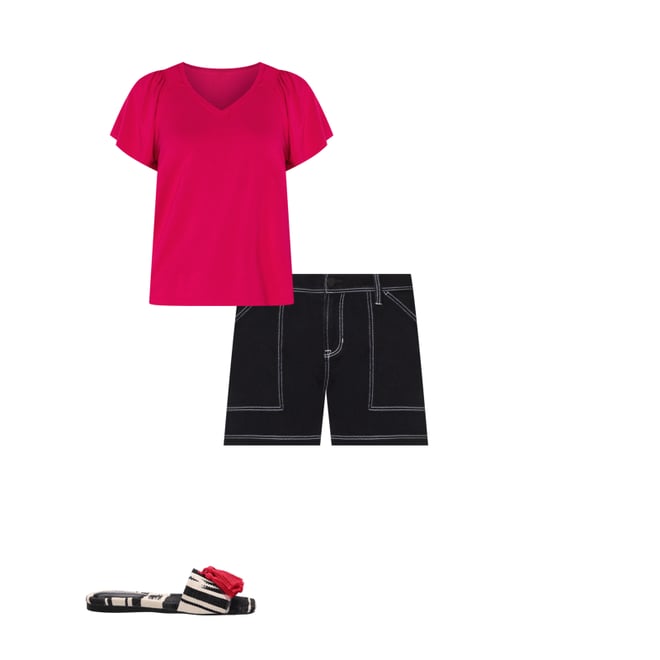 2nd bundle featuring 2 items which compliment Utility Short With Contrast Stitch