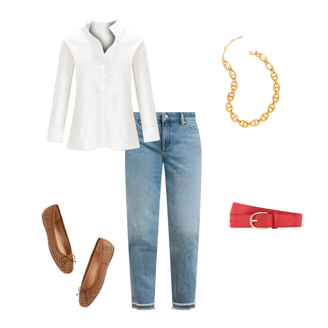 Non-Iron Popover | Talbots