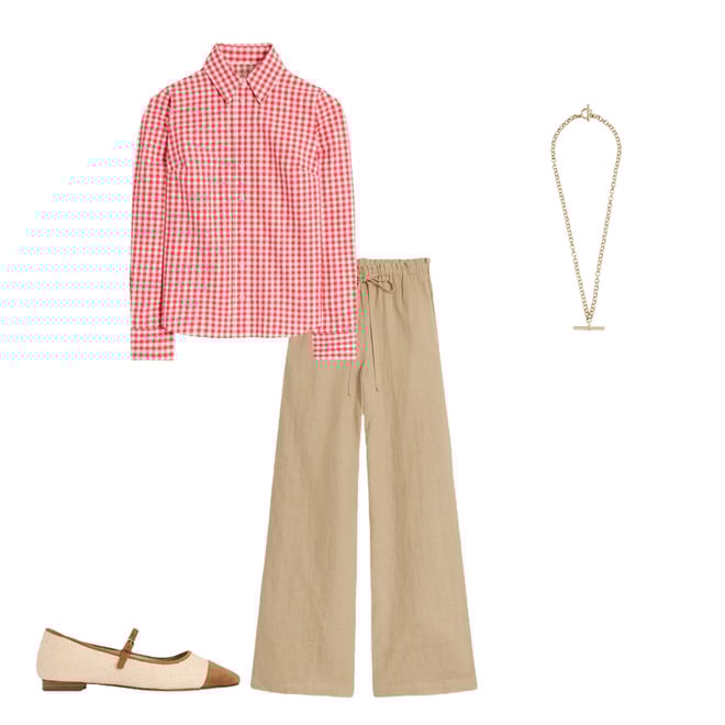 2nd bundle featuring 3 items which compliment Islington Linen Pants-Oatmeal
