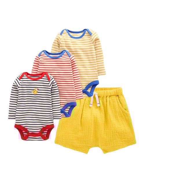 4th bundle featuring 1 items which compliment 2-pack Ribbed Bodies-Starboard Blue Stripe