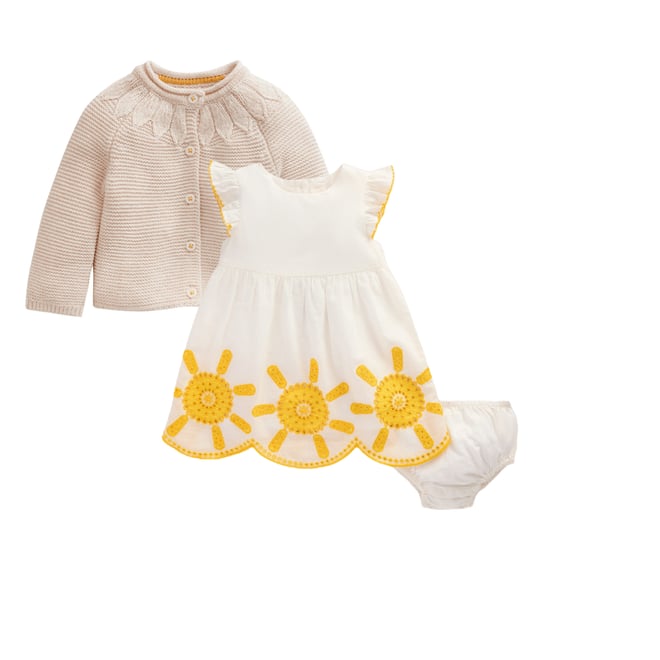 2nd bundle featuring 1 items which compliment Woven Frill Dress-Ivory