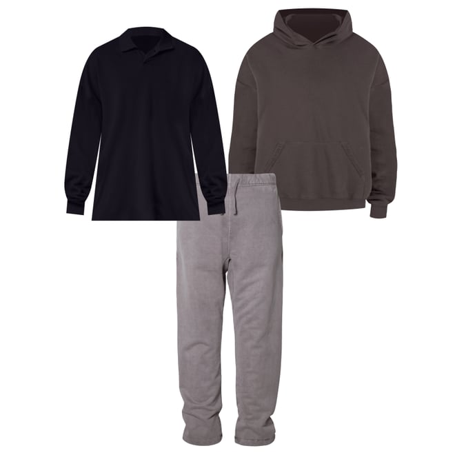 4th bundle featuring 2 items which compliment Every Day Hoodie - Vintage Black