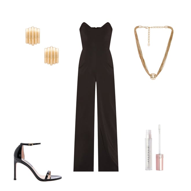Nookie Diamond Jumpsuit in Black | REVOLVE