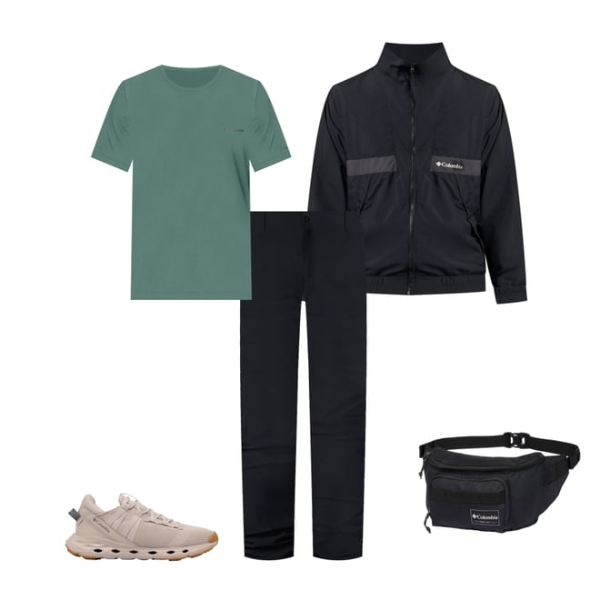 Men's Black Mesa Woven Pants II | Columbia