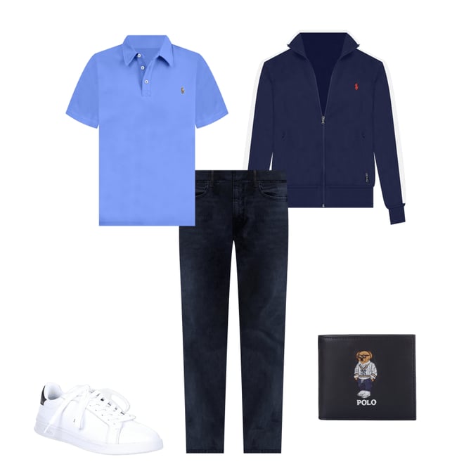 Polo Ralph Lauren Big & Tall Full-Zip Track Jacket | Dillard's