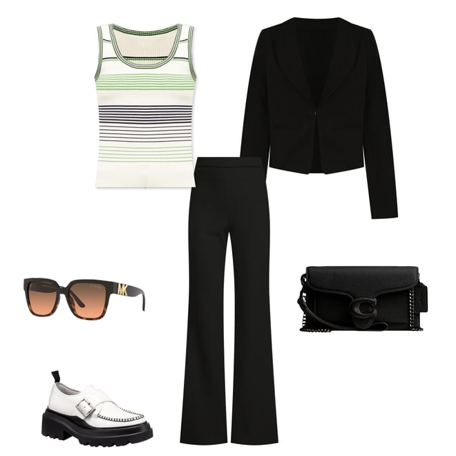 Trina Turk Chimayo High Waisted Side Zip Flared Hem Pants Trina Turk Chimayo High Waisted Side Zip Flared Hem Pants
