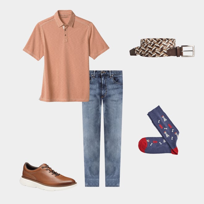 2nd bundle featuring 4 items which compliment Vintage Slub Polo