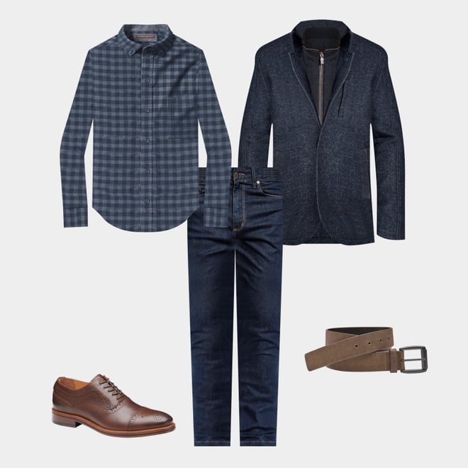 1st bundle featuring 4 items which compliment Corduroy Shirt