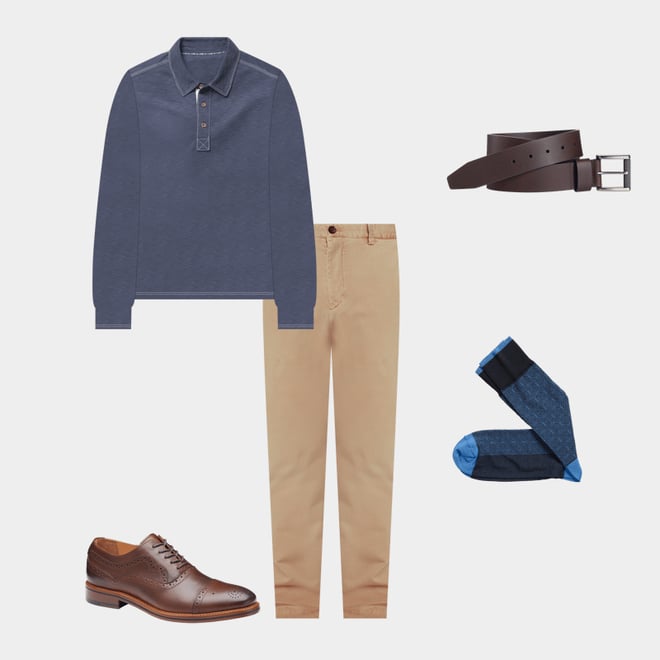 4th bundle featuring 4 items which compliment Circle Grid Socks