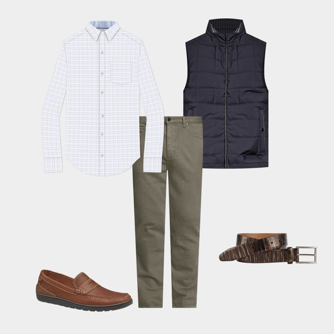 3rd bundle featuring 4 items which compliment Emmett Penny Loafer