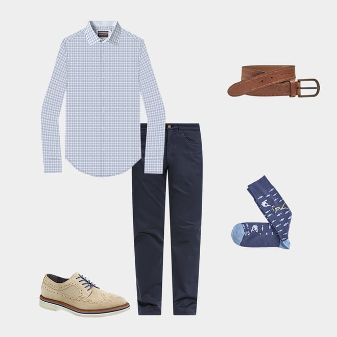 6th bundle featuring 4 items which compliment Five-Pocket Pants