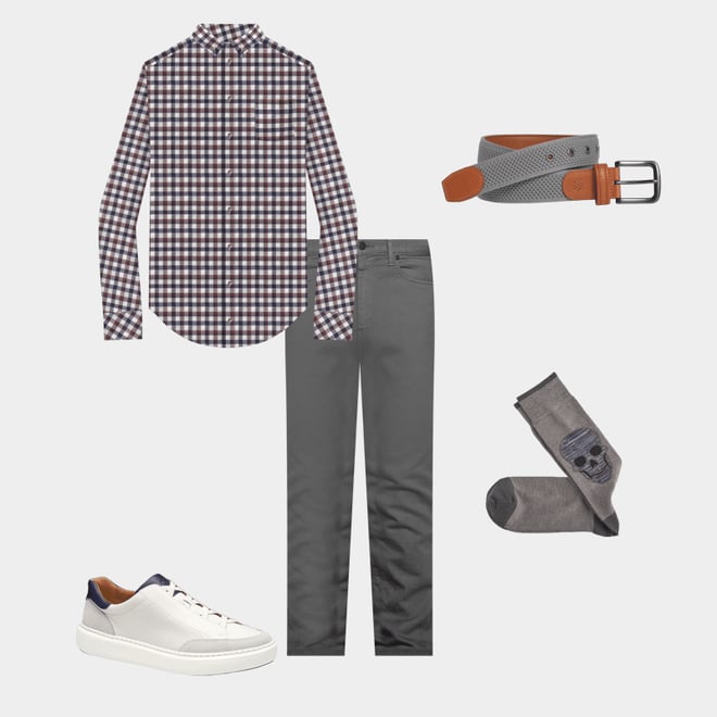 3rd bundle featuring 4 items which compliment Amherst Engineered Knit Belt