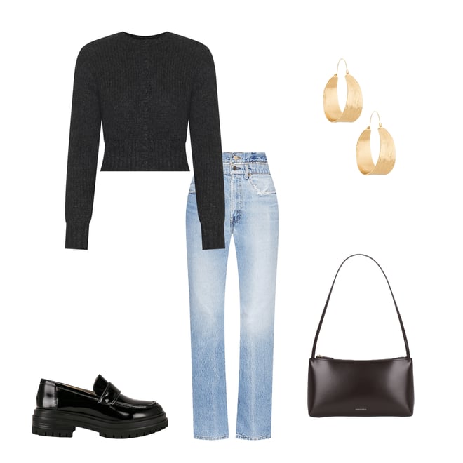 2nd bundle featuring 4 items which compliment Double Waist Customs Jeans