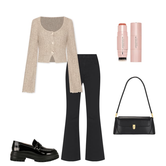 1st bundle featuring 4 items which compliment Petite Lil Hustler Ankle Fray Jeans