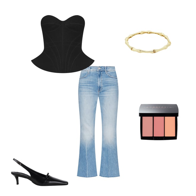 1st bundle featuring 4 items which compliment The Hustler Ankle Fray Jeans