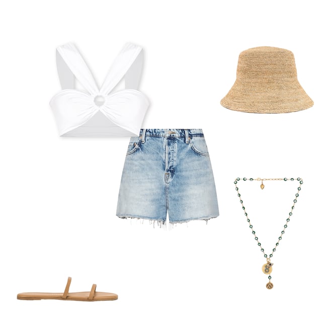4th bundle featuring 4 items which compliment Odette O Ring Top