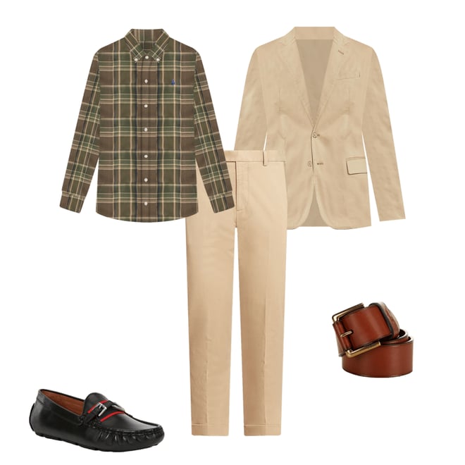 Polo Ralph Lauren Classic Fit Plaid Performance Long Sleeve Polo Ralph Lauren Classic Fit Plaid Performance Long Sleeve