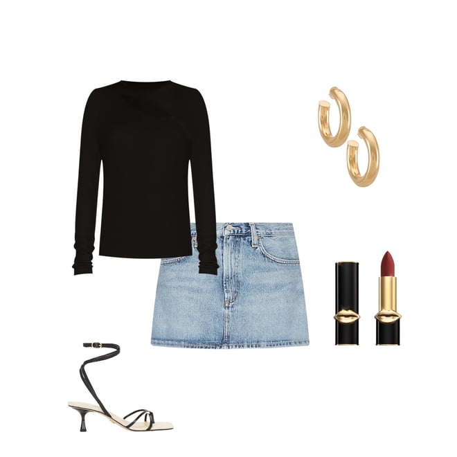 2nd bundle featuring 4 items which compliment Alek Mini Skirt