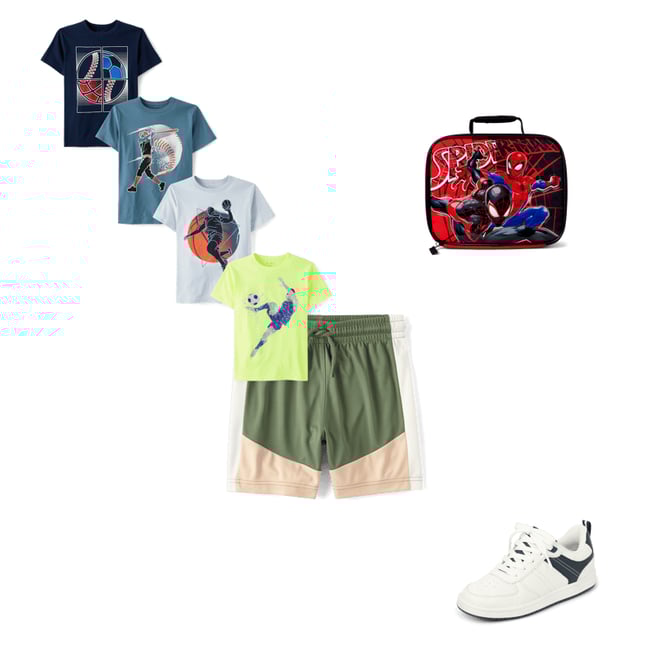 8th bundle featuring 3 items which compliment Boys Spider-Man Lunchbox
