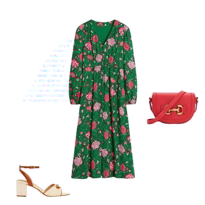 1st bundle featuring 2 items which compliment Cynthia Button Tea Dress