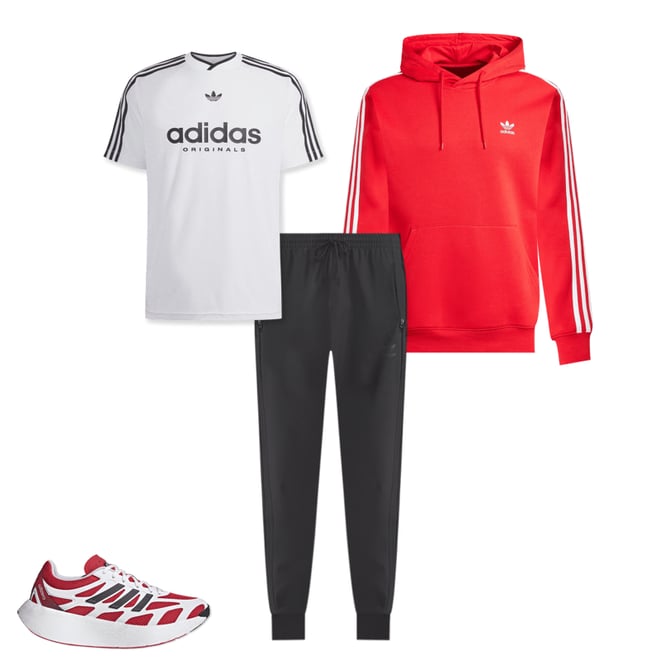 Adidas Red And White Striped Hoodie Red Adidas Striped Hoodie Sales