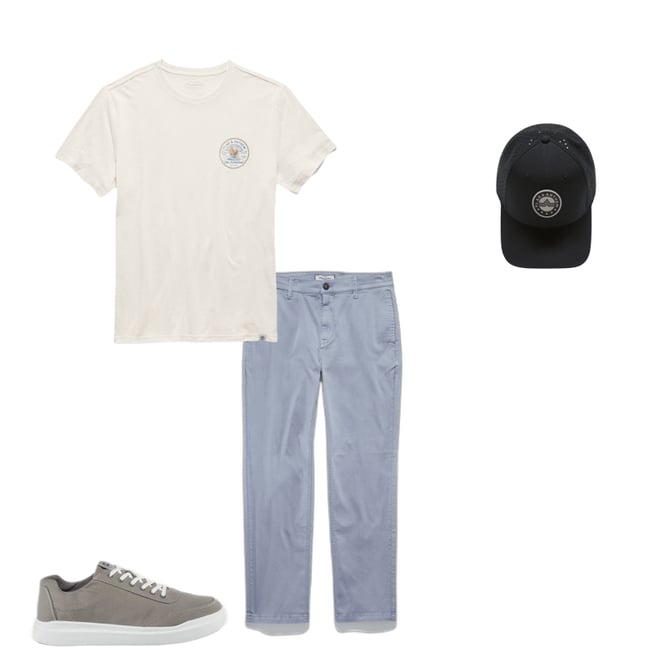 4th bundle featuring 3 items which compliment  Logo Perforated Hat - Black
