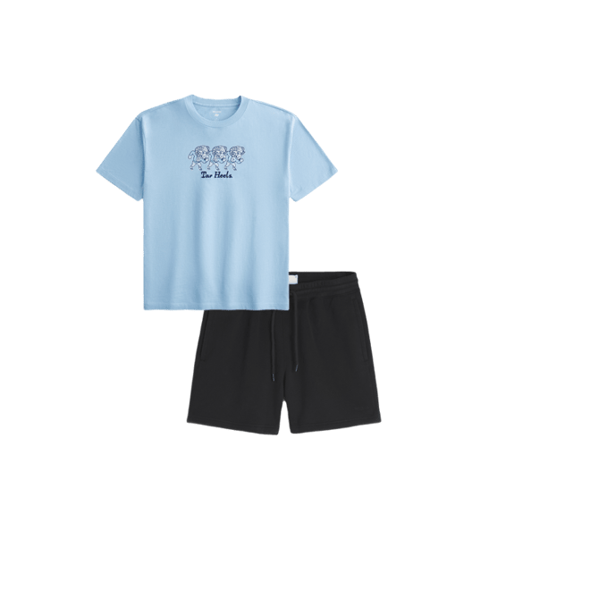 Boxy University of North Carolina at Chapel Hill Tar Heels Graphic Tee