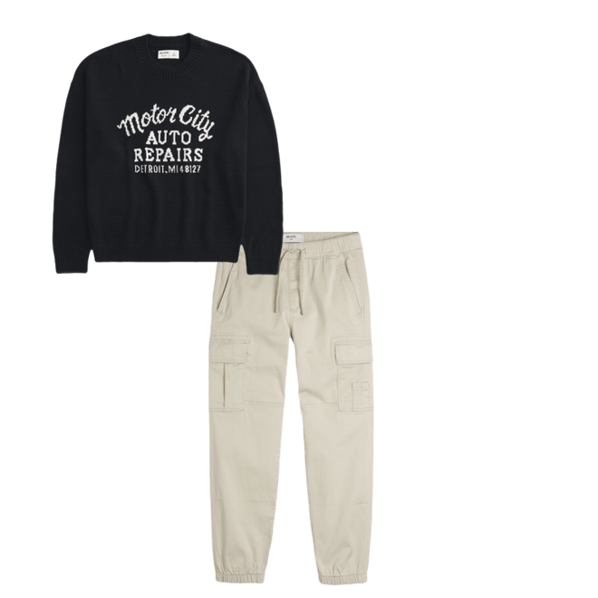 Relaxed Cargo Joggers
