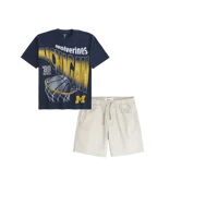 Boxy Michigan Wolverines Graphic Tee