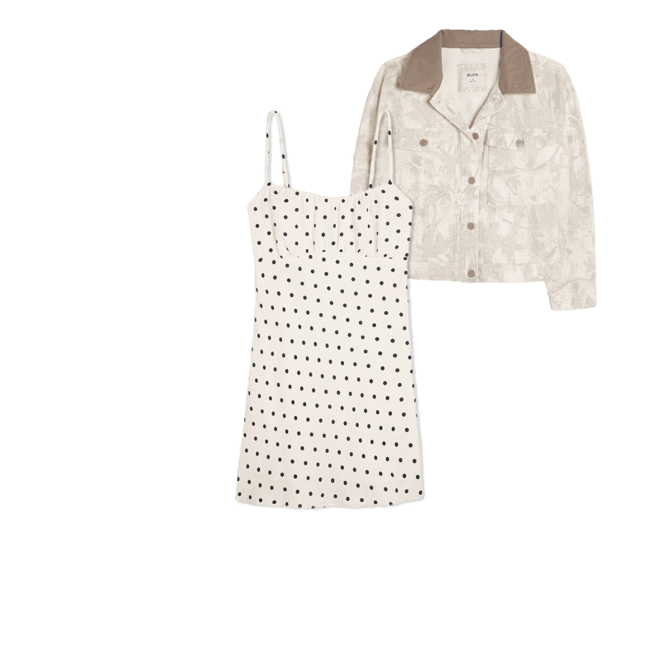 Crepe Mini Dress