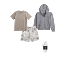 essential fleece icon shorts