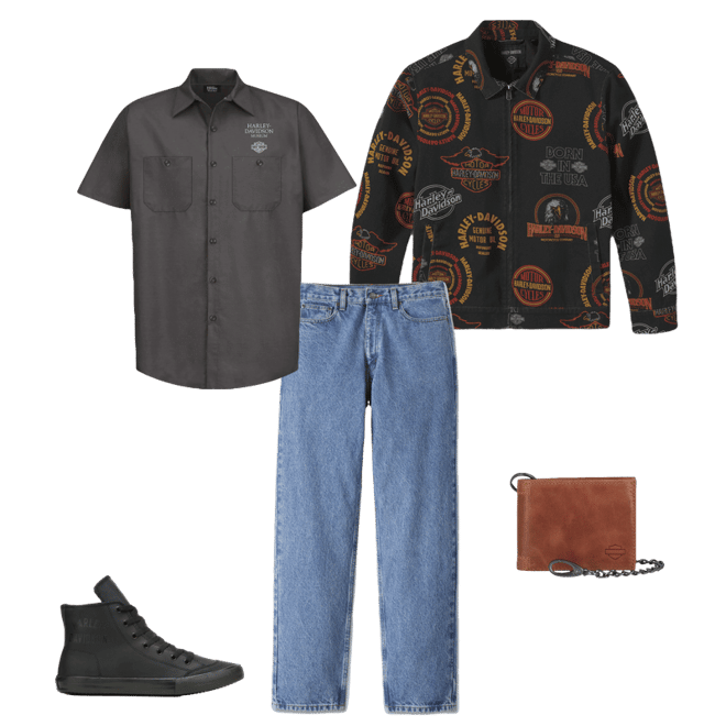 Men's 80s Tank Twill Jacket | Harley-Davidson USA