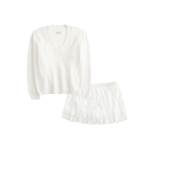 Hollister Comfy Cloud Oversized V-Neck Sweater