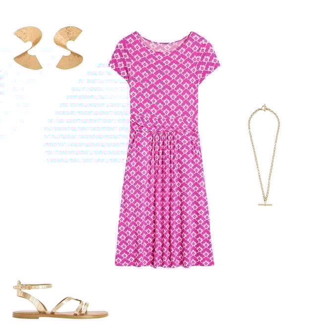 1st bundle featuring 3 items which compliment Amelie Jersey Dress