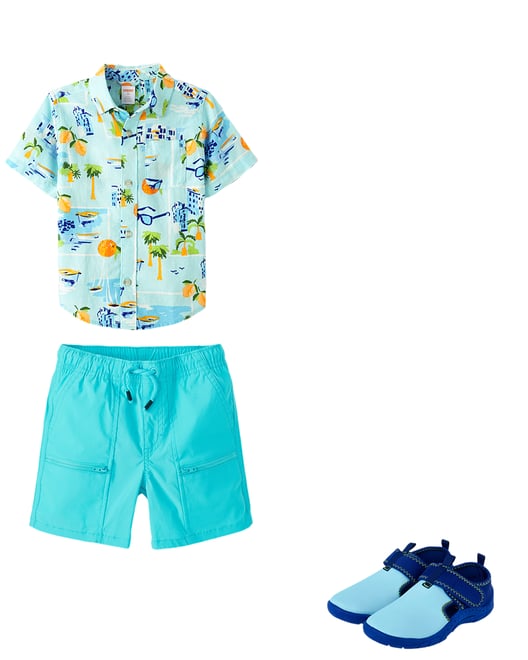 7th bundle featuring 2 items which compliment Boys Quick Dry Pull On Shorts