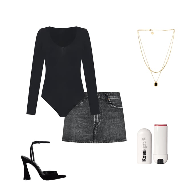1st bundle featuring 4 items which compliment Alek Mini Skirt