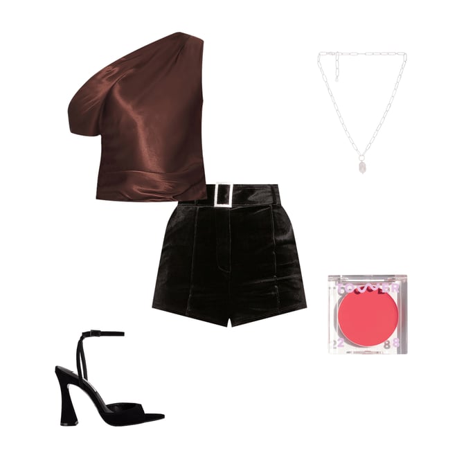1st bundle featuring 4 items which compliment Asher Asymmetrical Top