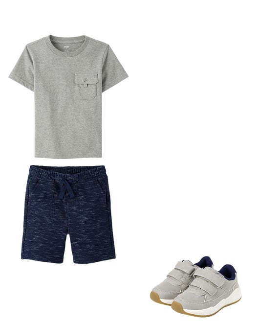 4th bundle featuring 2 items which compliment Boys French Terry Pull On Shorts