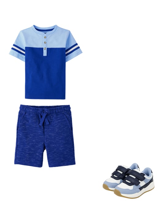 9th bundle featuring 2 items which compliment Boys Colorblock Sneakers