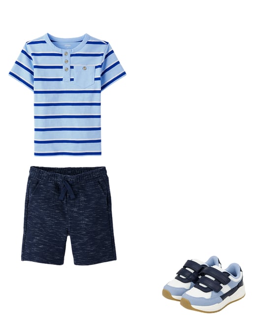5th bundle featuring 2 items which compliment Boys French Terry Pull On Shorts