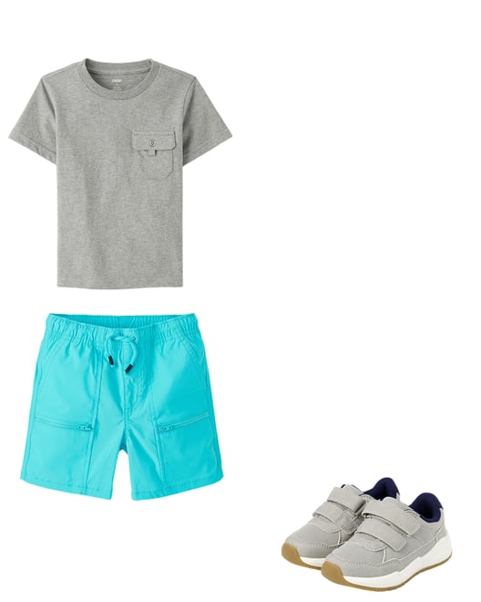 5th bundle featuring 2 items which compliment Boys Colorblock Sneakers