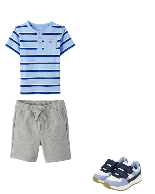 3rd bundle featuring 2 items which compliment Boys Colorblock Sneakers
