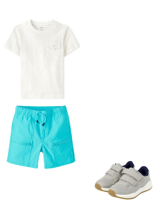 6th bundle featuring 2 items which compliment Boys Colorblock Sneakers