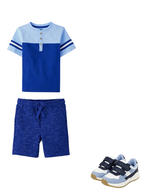 1st bundle featuring 2 items which compliment Boys Colorblock Sneakers