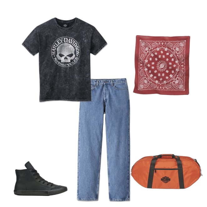American Heritage Oversized Bandana - Chili Pepper | Harley